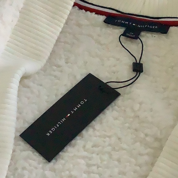 Tommy Hilfiger Faux-Sherpa Cardigan - Picture 5 of 5